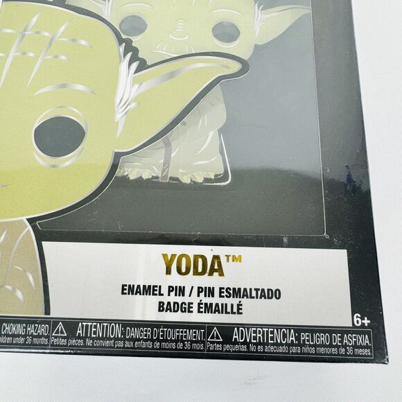 5 for $25| Funko Pop‎ Pin Star Wars Yoda Enamel Pin #23 - Brand New Sealed - Picture 4 of 7